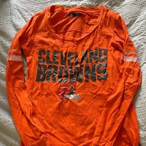 NFL Cleveland browns women’s top small